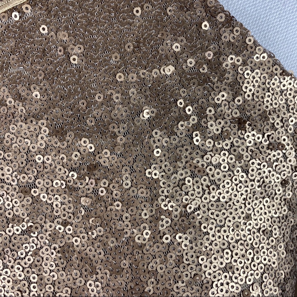 ONE CLOTHING SEQUINED HIGH NECK MINI DRESS - NEW - Picture 3 of 6